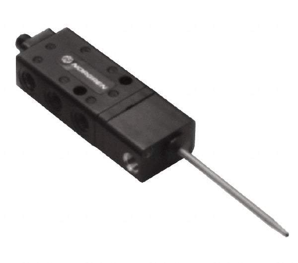 Norgren - 0.34 CV Rate, 1/8" NPT Inlet 5/2 Super Mechanical Valve - 1/8" NPT Inlet, Packed Spool Valve, Antenna Actuator - Exact Tool & Supply