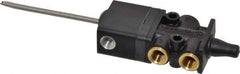 Norgren - 0.34 CV Rate, 1/8" NPT Inlet 3/2 Super Mechanical Valve - 1/8" NPT Inlet, Packed Spool Valve, Antenna Actuator - Exact Tool & Supply