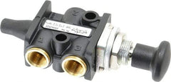 Norgren - 1/8" NPT Packed Spool Valve - Knob Type & 0.34 CV Rate - Exact Tool & Supply