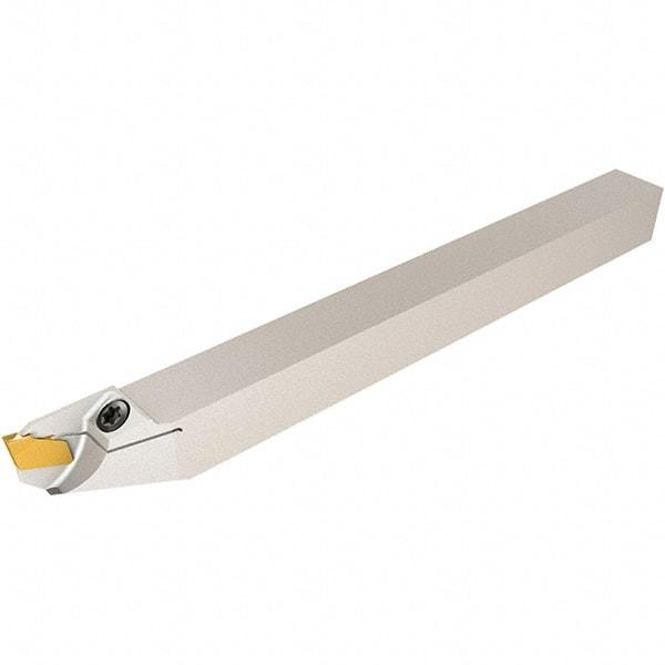 Iscar - External Thread, 1/16" Min Groove Width, 6" OAL, Left Hand Indexable Grooving Cutoff Toolholder - 1/2" Shank Height x 1/2" Shank Width, GF.. Insert Style, SGF Toolholder Style, Series Self-Grip - Exact Tool & Supply