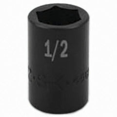 SK - Impact Socket - 3/8"DR 1/2" IMPACT SOCKET - Exact Tool & Supply