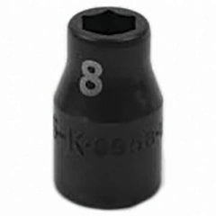 SK - Impact Socket - 3/8"DR 8MM IMPACT SOCKET - Exact Tool & Supply