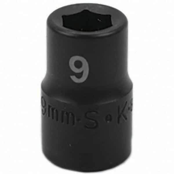 SK - Impact Socket - 3/8"DR 9MM IMPACT SOCKET - Exact Tool & Supply