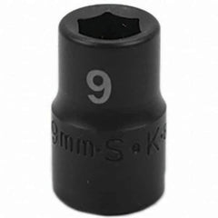 SK - Impact Socket - 3/8"DR 9MM IMPACT SOCKET - Exact Tool & Supply