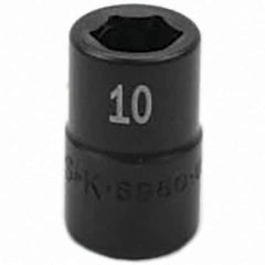 SK - Impact Socket - 3/8"DR 10MM IMPACT SOCKET - Exact Tool & Supply