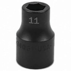 SK - Impact Socket - 1/2"DR 11MM IMPACT SOCKET - Exact Tool & Supply