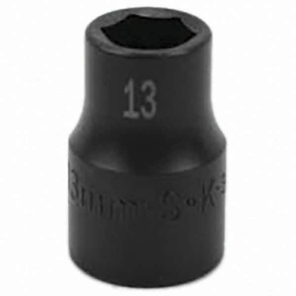 SK - Impact Socket - 1/2"DR 13MM IMPACT SOCKET - Exact Tool & Supply