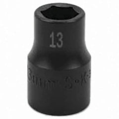 SK - Impact Socket - 1/2"DR 13MM IMPACT SOCKET - Exact Tool & Supply