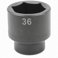 SK - Impact Socket - 1/2"DR 36MM IMPACT SOCKET - Exact Tool & Supply