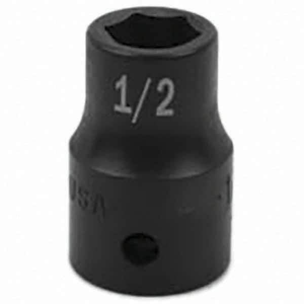 SK - Impact Socket - 1/2"DR 1/2" IMPACT SOCKET - Exact Tool & Supply