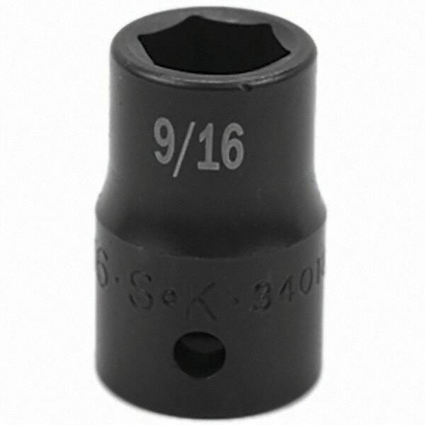 SK - Impact Socket - 1/2"DR 9/16" IMPACT SOCKET - Exact Tool & Supply