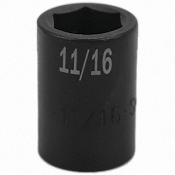 SK - Impact Socket - 1/2"DR 11/16" IMPACT SOCKET - Exact Tool & Supply