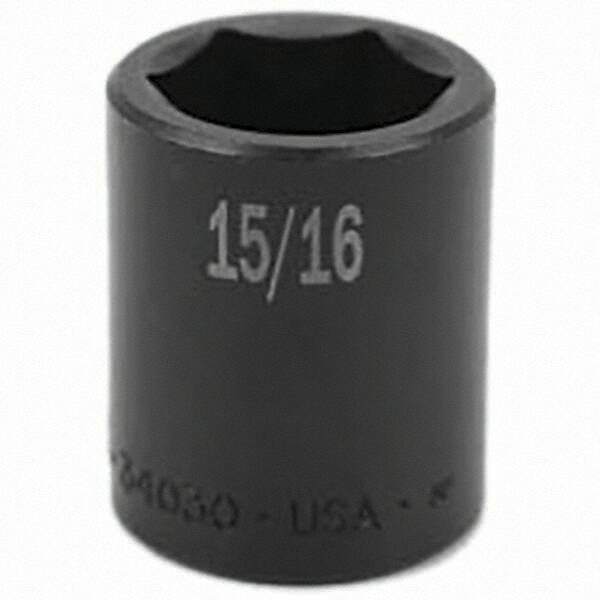 SK - Impact Socket - 1/2"DR 15/16" IMPACT SOCKET - Exact Tool & Supply