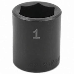 SK - Impact Socket - 1/2"DR 1" IMPACT SOCKET - Exact Tool & Supply