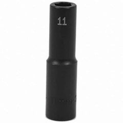 SK - Impact Socket - 1/2"DR 11MM DEEP IMPACT SOCKET - Exact Tool & Supply
