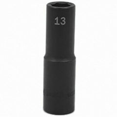 SK - Impact Socket - 1/2"DR 13MM DEEP IMPACT SOCKET - Exact Tool & Supply
