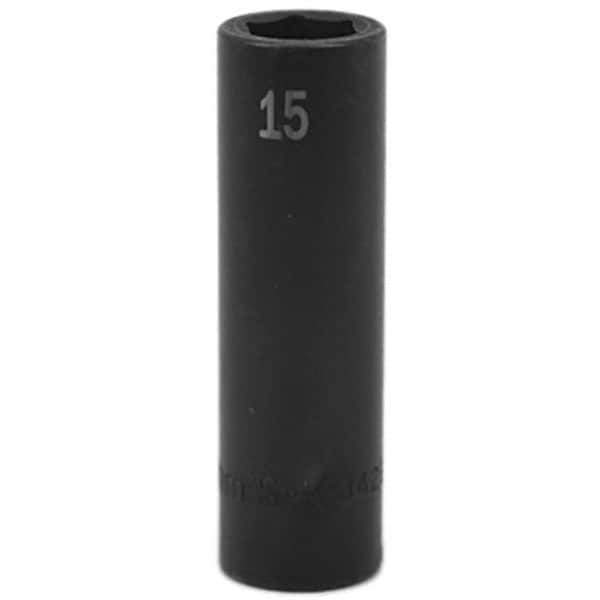 SK - Impact Socket - 1/2"DR 16MM DEEP IMPACT SOCKET - Exact Tool & Supply