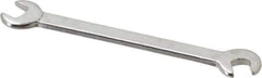 Proto - 15/64" x 13/64" Standard Ignition Open End Wrench - 3" OAL, Double End, Satin Finish, 15° & 60° Head Angle - Exact Tool & Supply