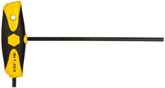 Wiha - 9/64" Hex, T-Handle Cushion Grip, Hex Key - 5-29/32" OAL, Inch System of Measurement - Exact Tool & Supply