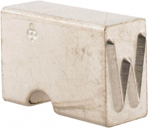 Pryor - Letter W, Individual Hardened Steel Type - 3/8 Inch Character - Exact Tool & Supply