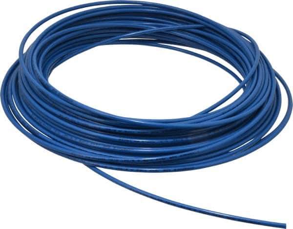 Coilhose Pneumatics - 3/32" ID x 5/32" OD, 0.32" Wall Thickness, 100' Long, Nylon 11 Tube - Blue, 150 Max psi - Exact Tool & Supply