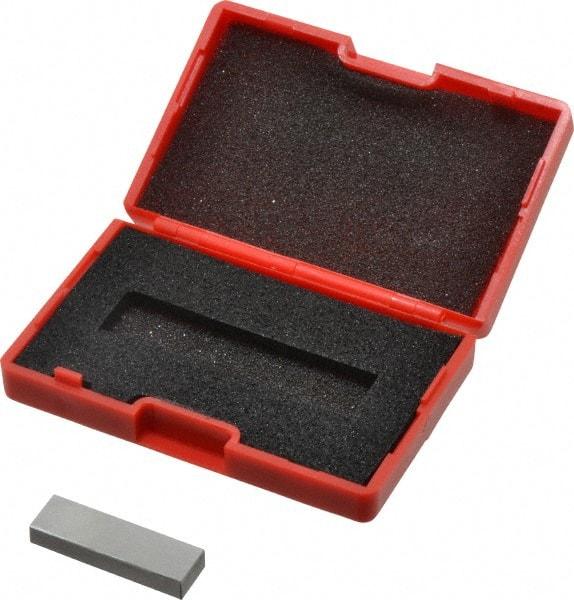 SPI - 0.18" Rectangular Steel Gage Block - Accuracy Grade 0, Includes NIST Traceability Certification - Exact Tool & Supply