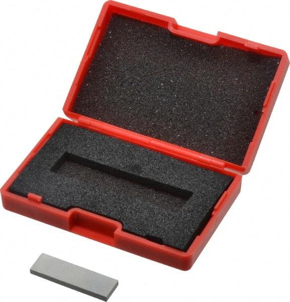 SPI - 0.1001" Rectangular Steel Gage Block - Accuracy Grade AS-1, Includes NIST Traceability Certification - Exact Tool & Supply