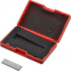 SPI - 0.1005" Rectangular Steel Gage Block - Accuracy Grade AS-1, Includes NIST Traceability Certification - Exact Tool & Supply