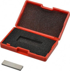 SPI - 0.1006" Rectangular Steel Gage Block - Accuracy Grade AS-1, Includes NIST Traceability Certification - Exact Tool & Supply