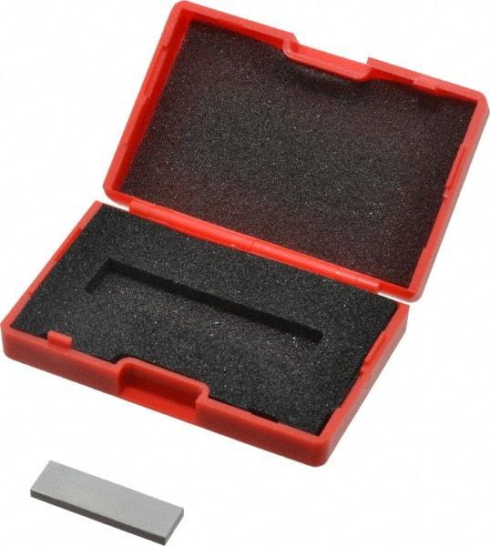 SPI - 0.101" Rectangular Steel Gage Block - Accuracy Grade AS-1, Includes NIST Traceability Certification - Exact Tool & Supply