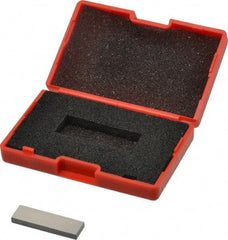SPI - 0.117" Rectangular Steel Gage Block - Accuracy Grade AS-1, Includes NIST Traceability Certification - Exact Tool & Supply
