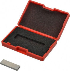 SPI - 0.122" Rectangular Steel Gage Block - Accuracy Grade AS-1, Includes NIST Traceability Certification - Exact Tool & Supply
