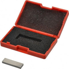 SPI - 0.128" Rectangular Steel Gage Block - Accuracy Grade AS-1, Includes NIST Traceability Certification - Exact Tool & Supply