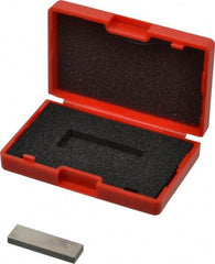 SPI - 0.139" Rectangular Steel Gage Block - Accuracy Grade AS-1, Includes NIST Traceability Certification - Exact Tool & Supply