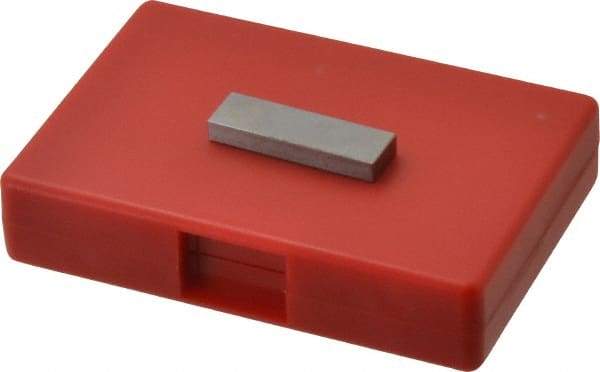 SPI - 0.16" Rectangular Steel Gage Block - Accuracy Grade AS-1, Includes NIST Traceability Certification - Exact Tool & Supply