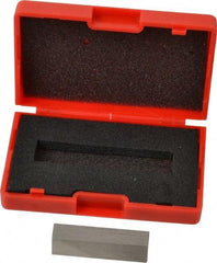 SPI - 0.3" Rectangular Steel Gage Block - Accuracy Grade AS-1, Includes NIST Traceability Certification - Exact Tool & Supply