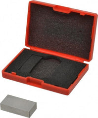 SPI - 0.7" Rectangular Steel Gage Block - Accuracy Grade AS-1, Includes NIST Traceability Certification - Exact Tool & Supply