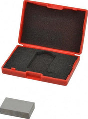 SPI - 0.8" Rectangular Steel Gage Block - Accuracy Grade AS-1, Includes NIST Traceability Certification - Exact Tool & Supply