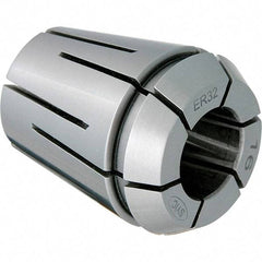 Techniks - 3/16" ER16 Coolant Collet - 1.083" OAL, 0.67" Overall Diam - Exact Tool & Supply
