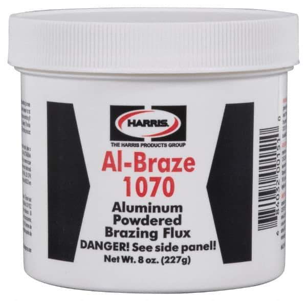 Harris Products - 1/2 Lb. Powdered Flux for Aluminum - Jar Container - Exact Tool & Supply