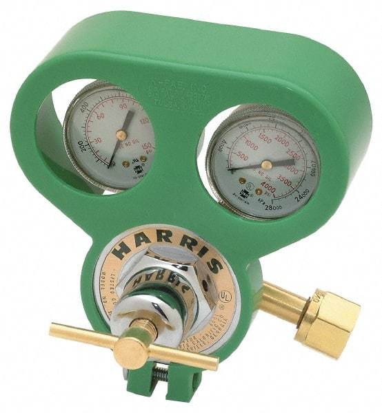 Harris Products - Green, Gauge Guard - For Oxygen Gas - Exact Tool & Supply