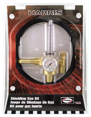 Harris Products - 320 CGA Inlet Connection, Female Fitting, 70 Max psi, Argon Welding Regulator - 5/8-18 Thread, Right Hand Rotation - Exact Tool & Supply