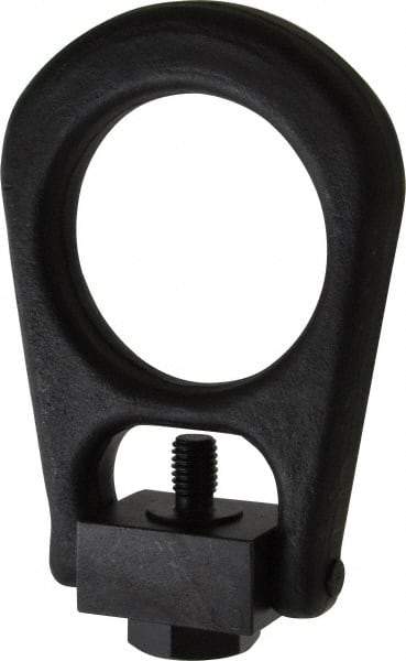 Jergens - 2,500 Lb Load Capacity Forged Center Pull Hoist Ring - 28 Ft/Lb Torque, 1/2 - 13 Thread, Alloy Steel - Exact Tool & Supply