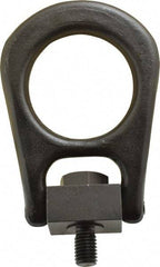 Jergens - 4,000 Lb Load Capacity Forged Center Pull Hoist Ring - 60 Ft/Lb Torque, 5/8 - 11 Thread, Alloy Steel - Exact Tool & Supply