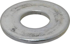 Value Collection - 7/8" Screw, Steel USS Flat Washer - 15/16" ID x 2-1/4" OD, 0.1719" Thick, Zinc-Plated Finish - Exact Tool & Supply