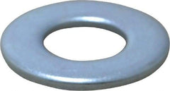 Value Collection - 5/8" Screw, Steel SAE Flat Washer - 21/32" ID x 1-5/16" OD, 3/32" Thick, Zinc-Plated Finish - Exact Tool & Supply