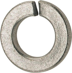 Value Collection - 3/8", 0.377" ID, 0.094" Thick Split Lock Washer - Steel, Zinc-Plated Finish, 0.377" Min ID, 0.385" Max ID, 0.68" Min OD, 0.683" Max OD - Exact Tool & Supply