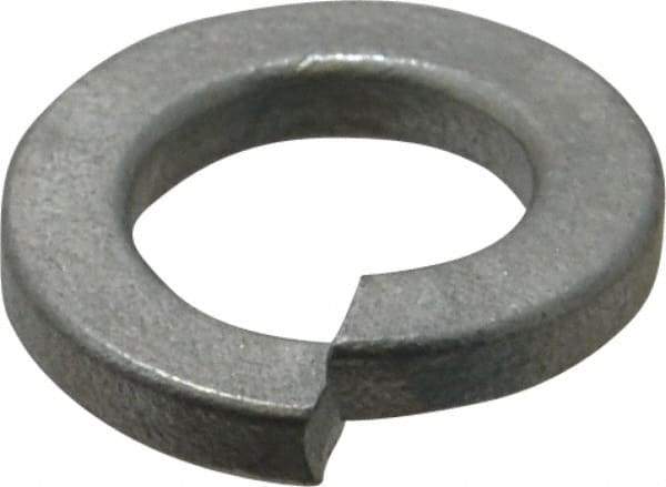 Value Collection - 9/16", 0.564" ID, 0.141" Thick Split Lock Washer - Steel, Zinc-Plated Finish, 0.564" Min ID, 0.574" Max ID, 0.965" Min OD, 0.971" Max OD - Exact Tool & Supply