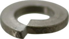 Value Collection - #2, 0.02" Thick Split Lock Washer - 18-8 Stainless Steel, 0.088" Min ID, 0.094" Max ID, 0.172" Min OD, 0.182" Max OD - Exact Tool & Supply