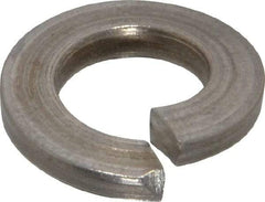 Value Collection - 5/16", 0.078" Thick Split Lock Washer - 18-8 Stainless Steel, 0.314" Min ID, 0.322" Max ID, 0.125" Min OD, 0.583" Max OD - Exact Tool & Supply
